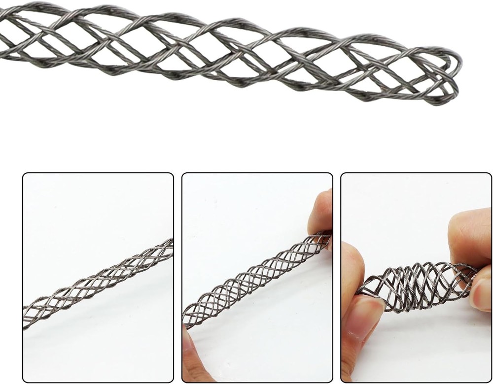 1 Pack Cable Pulling Grip, Electrical Wire Puller Socks,Style: For OD 4-6mm