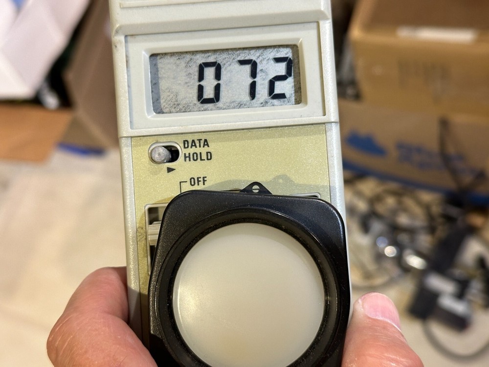 Lutron LX-102 Light Meter w/Sensor, Case