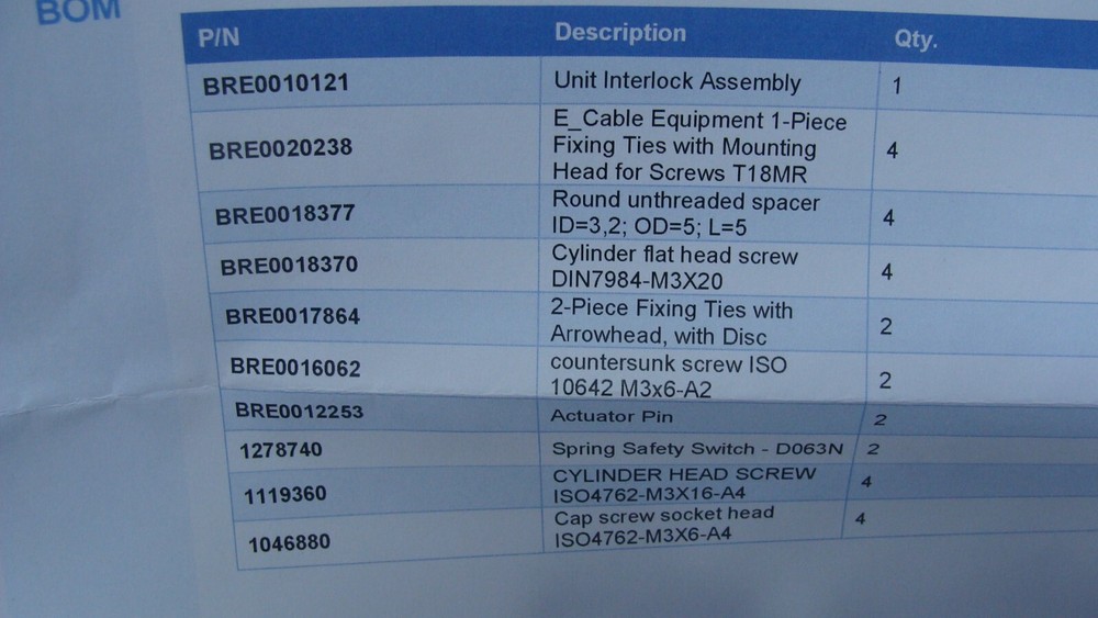 Thermo Torch Box Assembly P/N: BRE0019585