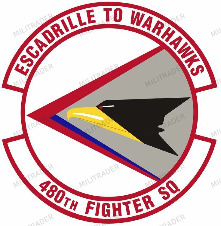 USAF 480th Fighter Squadron Decal