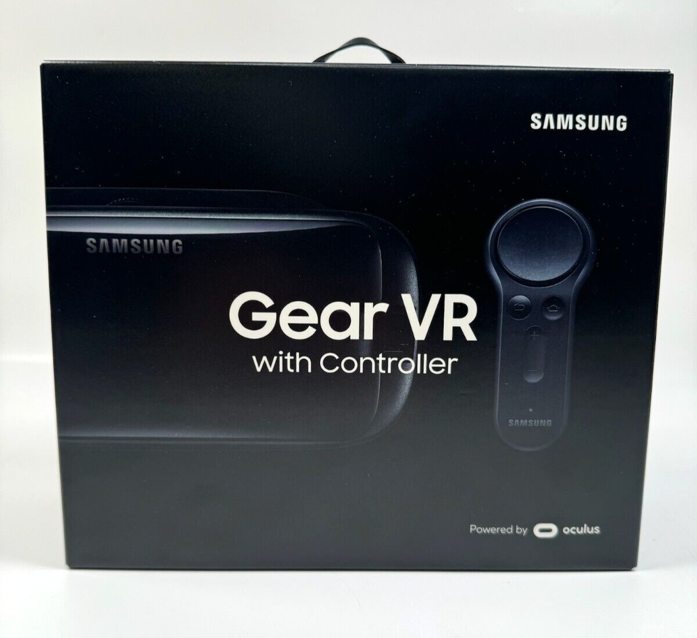 Samsung SMR324 Gear VR with Controller - Black, Virtual Reality Gaming Oculus