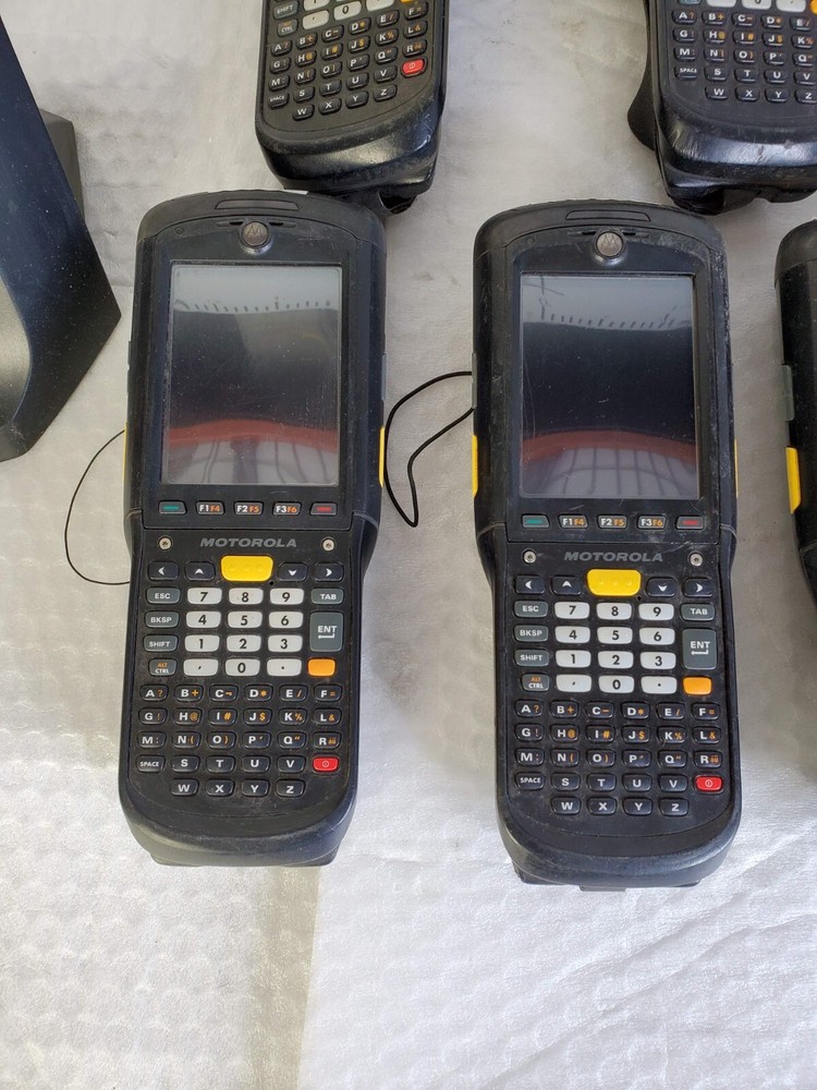 Motorola MC9590 Wireless Barcode Scanner x 9 Units + Chargers