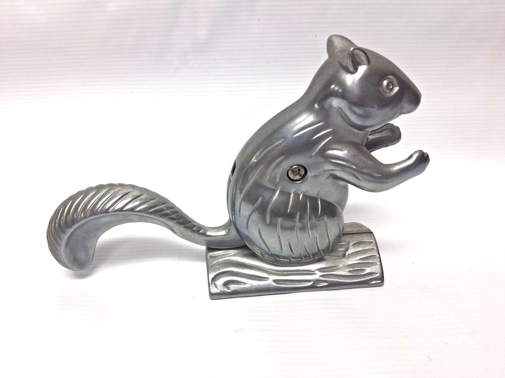 Squirrel Nutcracker Nut Cracker Mechanical Cast Aluminum Vintage