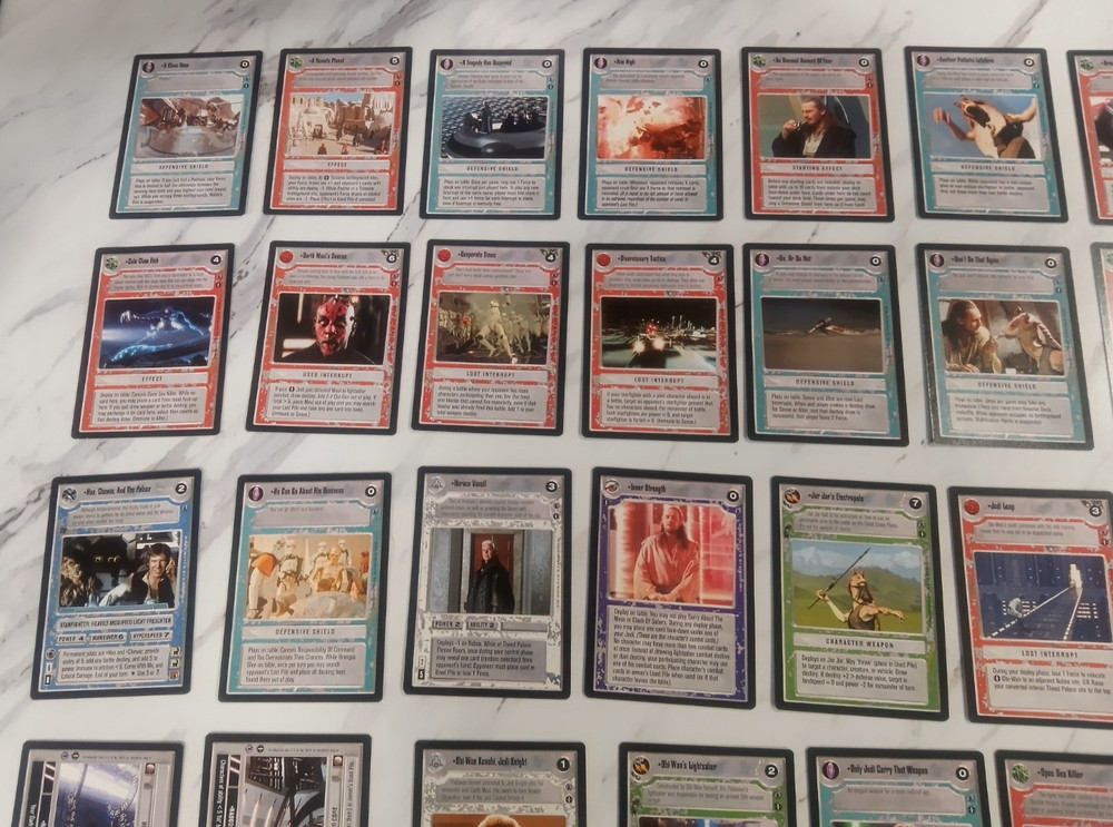 Star Wars CCG Reflections III Complete No Foils Includes Checklist