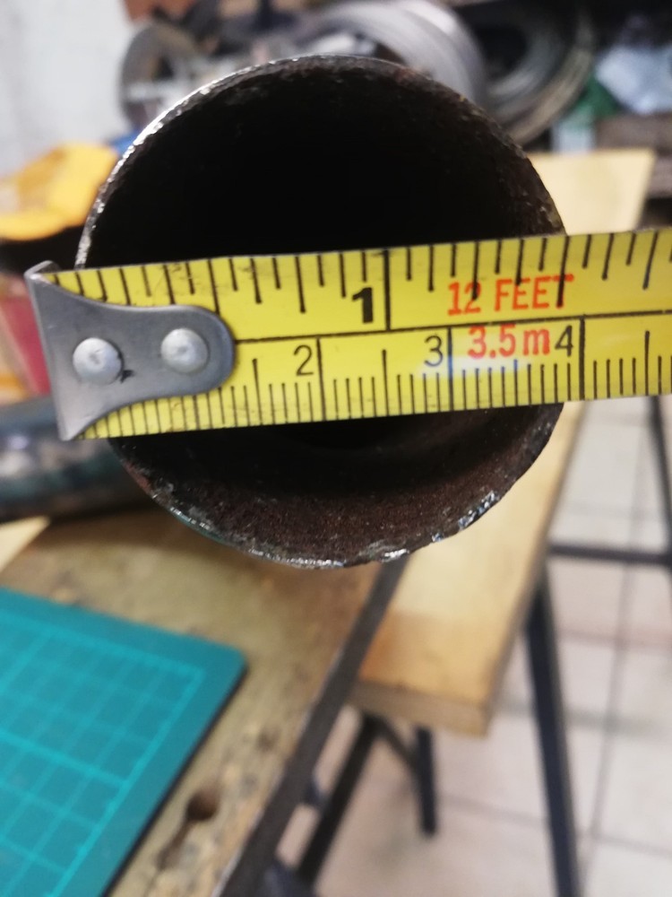 BSA Exhaust Pipe approx 1 1/2