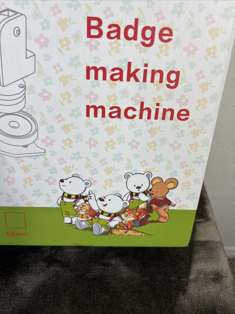 DC Badge DC-109 Button Badge Making Machine NOB 58mm