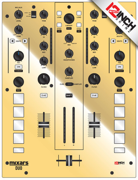 Mixars Duo Skin mirror gold