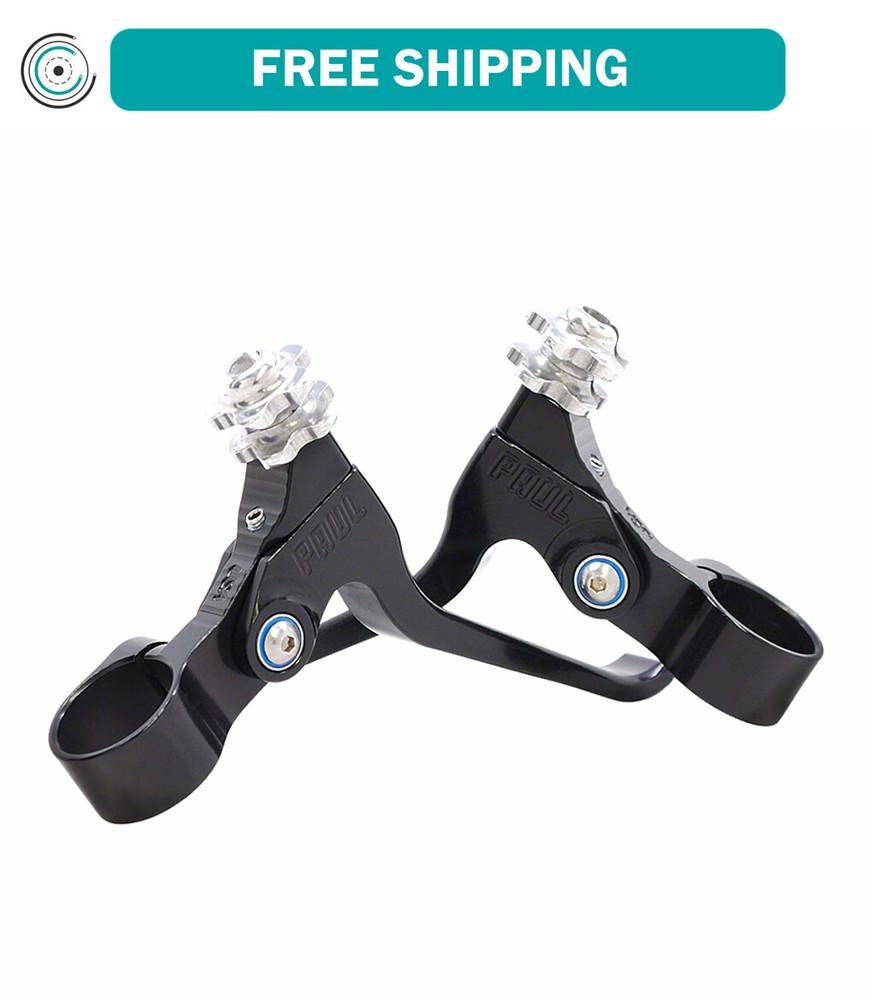 Paul Component Engineering Canti Lever Short Pull Brake Levers Black Pair Set