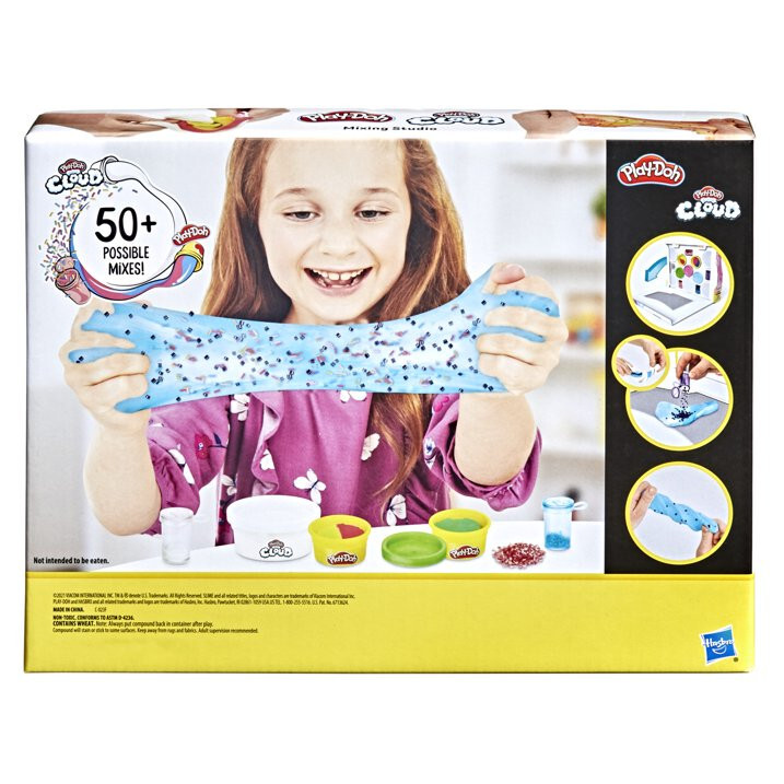 Play-Doh Mixing Studio Kit with 5 Super Cloud and 5 Scented Modeling Compound