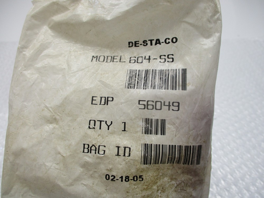 DE-STA-CO 604-SS CLAMP NSMP