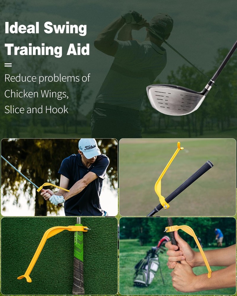 Golf Swing Wrist Trainer Aid Correct Grip Posture Training Tool