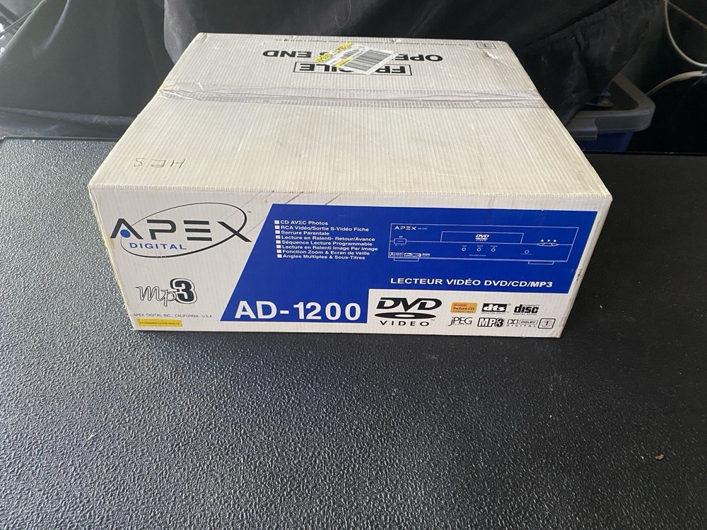 Apex AD-1200 DVD Player