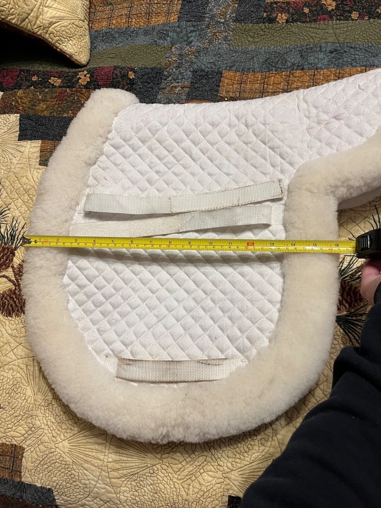 Fleeceworks Full Trim Shaped Saddle Pad