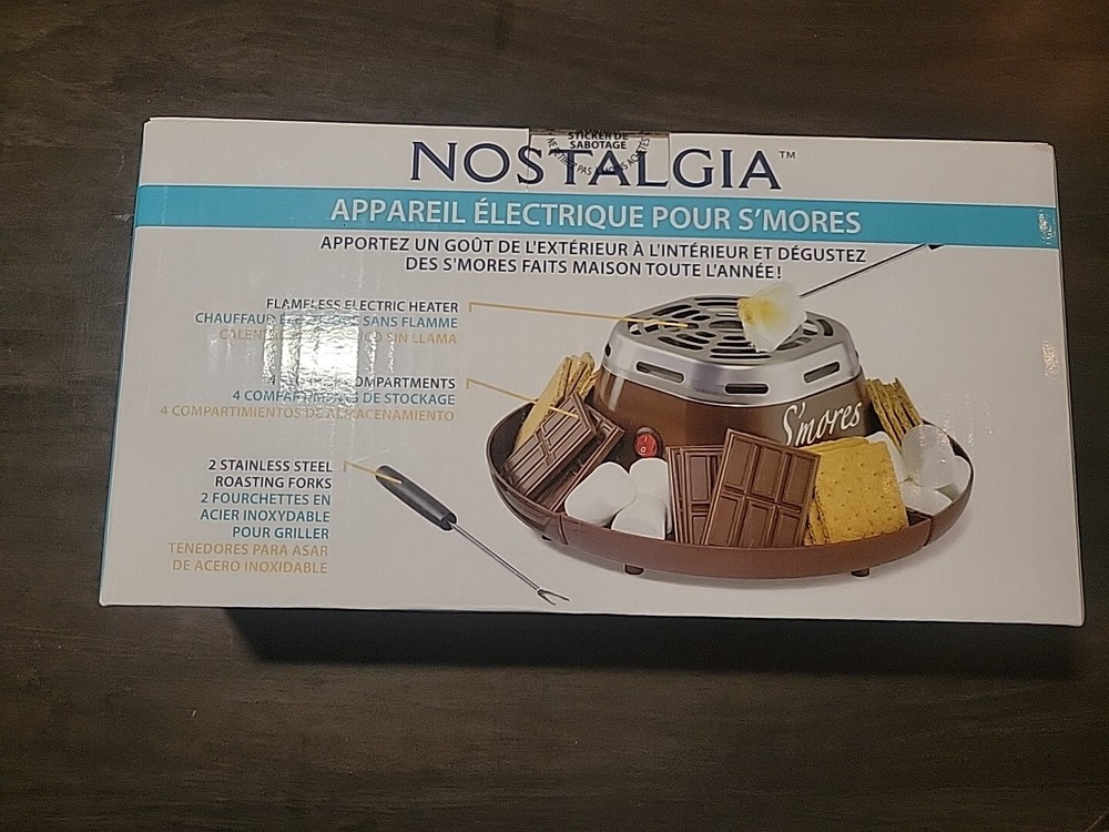 Nostalgia Electronic S'mores Maker