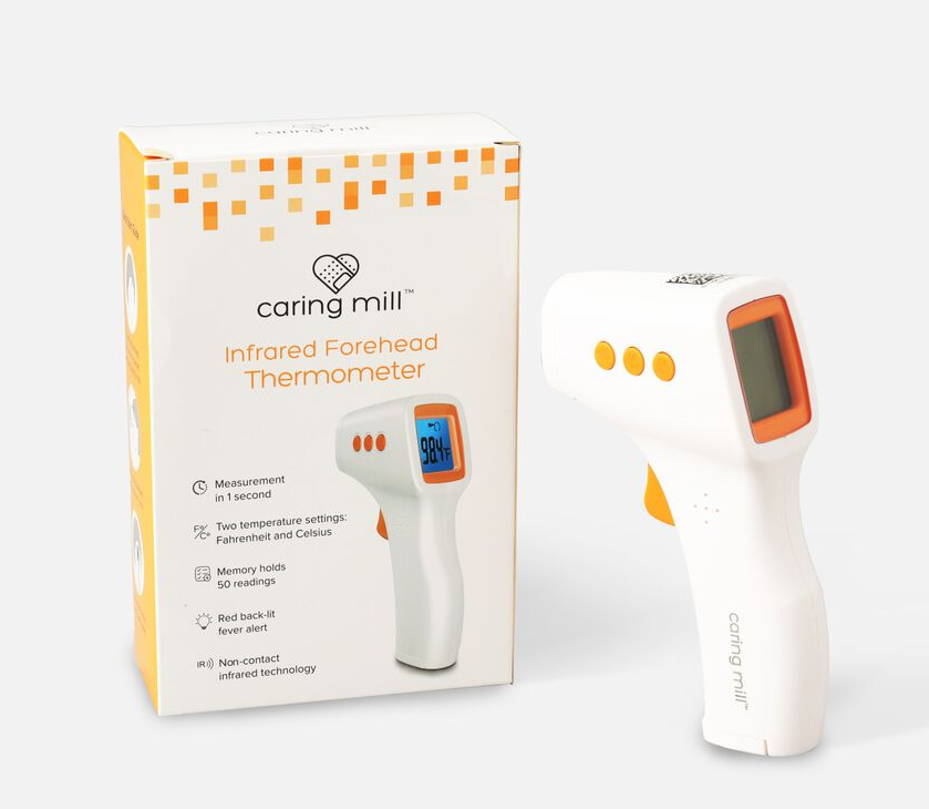 Caring Mill Infrared Forehead Thermometer