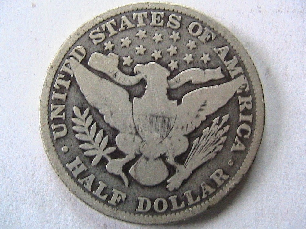 1892 BARBER HALF DOLLAR