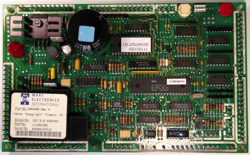 Vendo Univendor 5.2 Control Board NOT Working