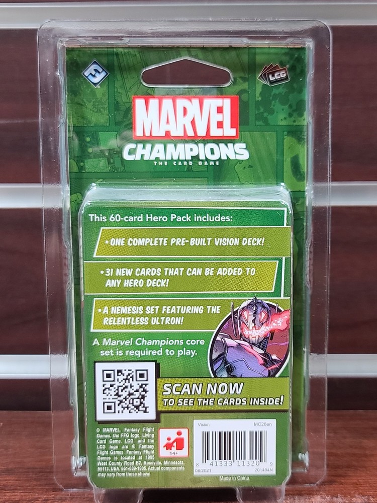 Marvel Champions - Vision Hero Pack - New / SEALED