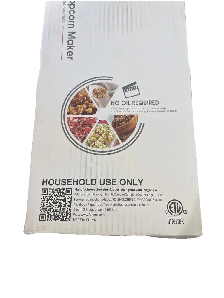 Fohere Popcorn Maker