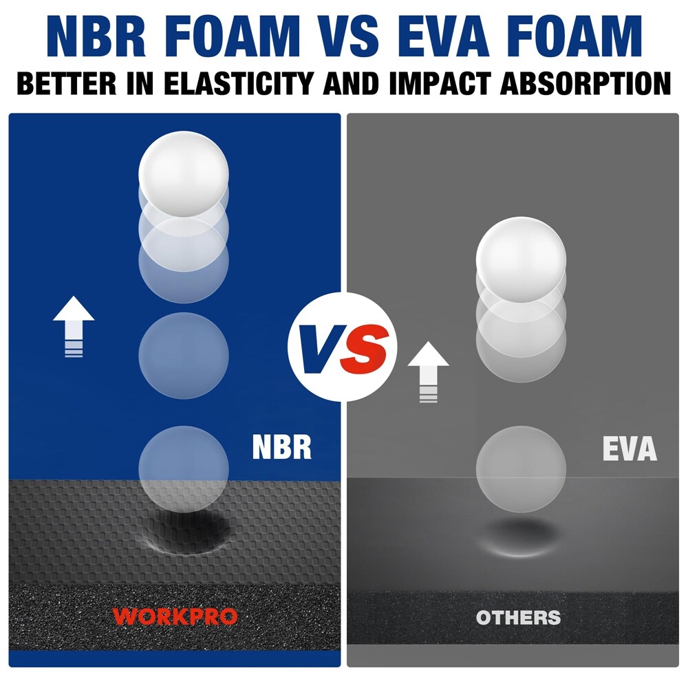 WORKPRO Garage Wall Protector 4 Pack Car Door Protector for Collision Protection