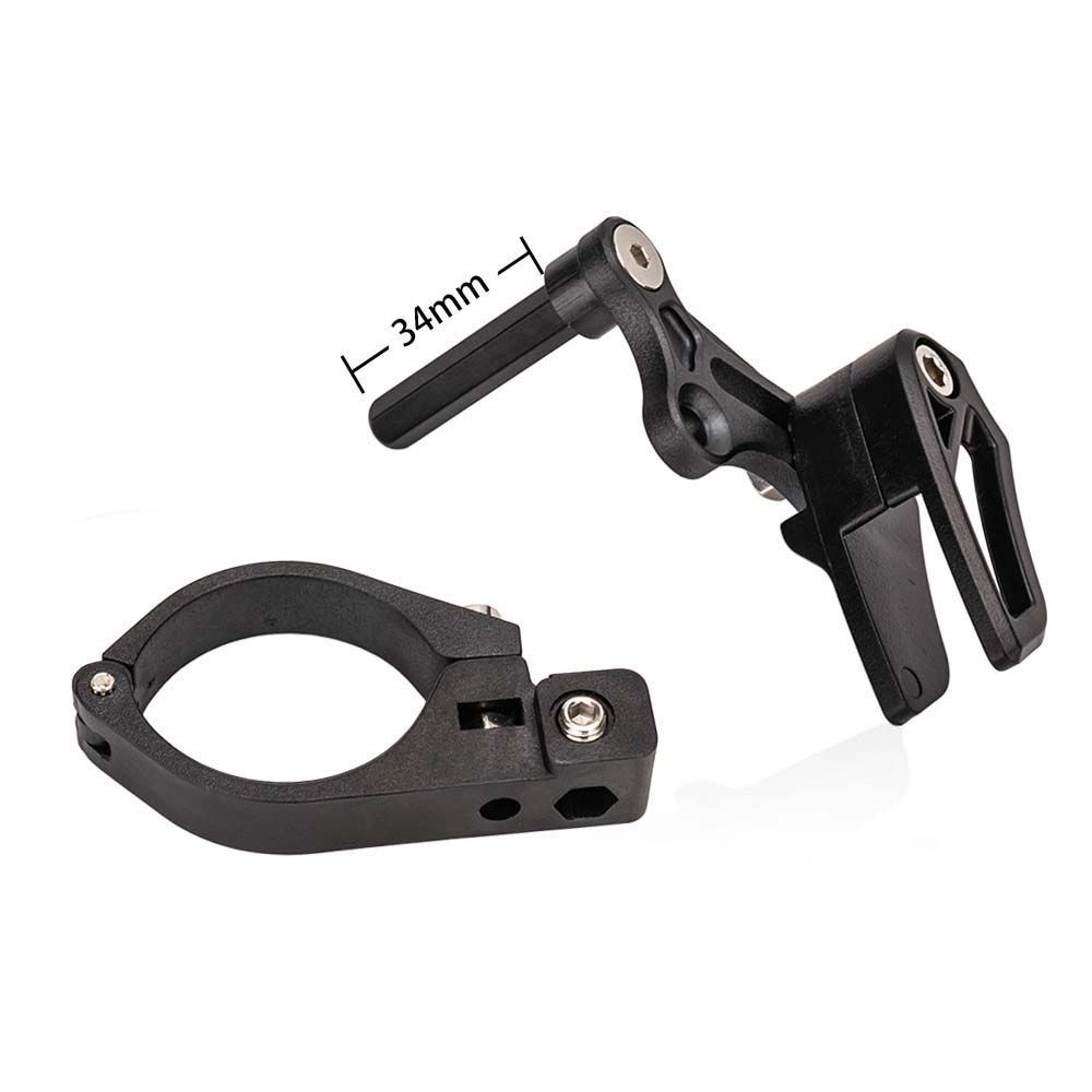 MTB Bicycle Chain Guide Chain Frame Protector Cover Clamp Black Chain Guide.