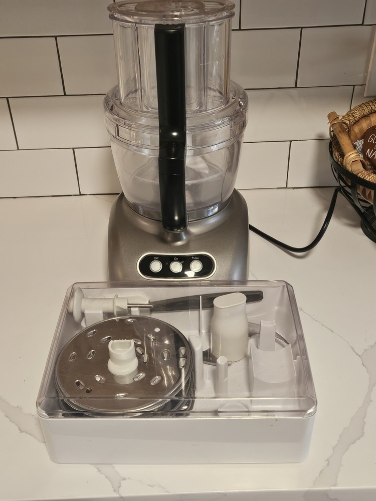 KitchenAid Architect 7-Cup Food Processor COMPLETE SET w/ Storage Case - Tested