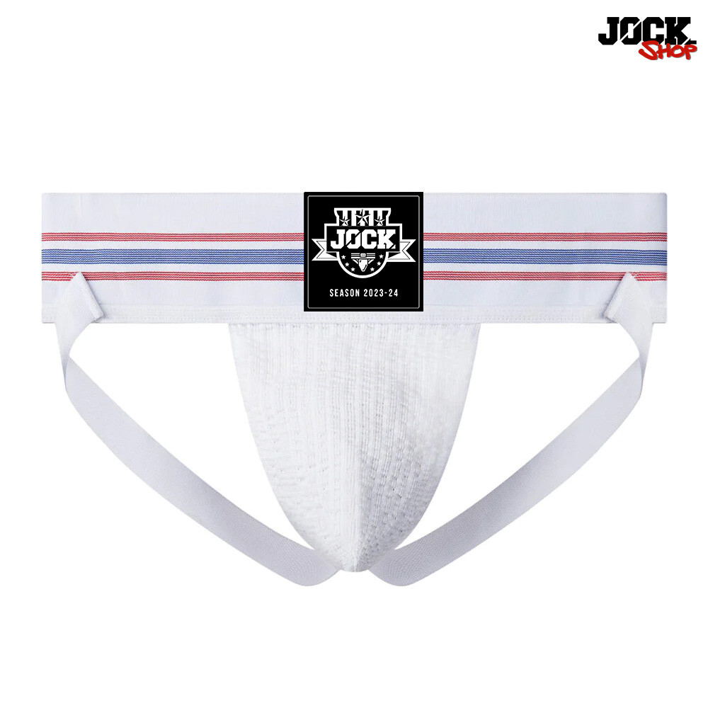 ORIGINAL EDITION WHITE JOCKSTRAP JOCK STRAP ATHLETIC SUPPORT MENS UNDERWEAR
