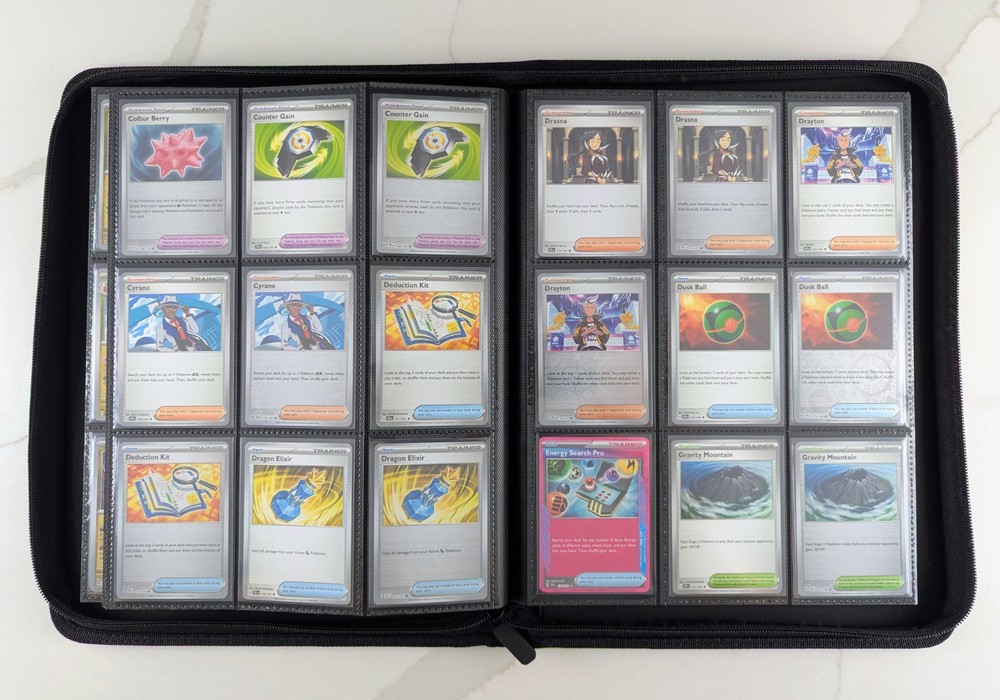 Pokémon Surging Sparks Complete Master Set /w Binder + Promos!
