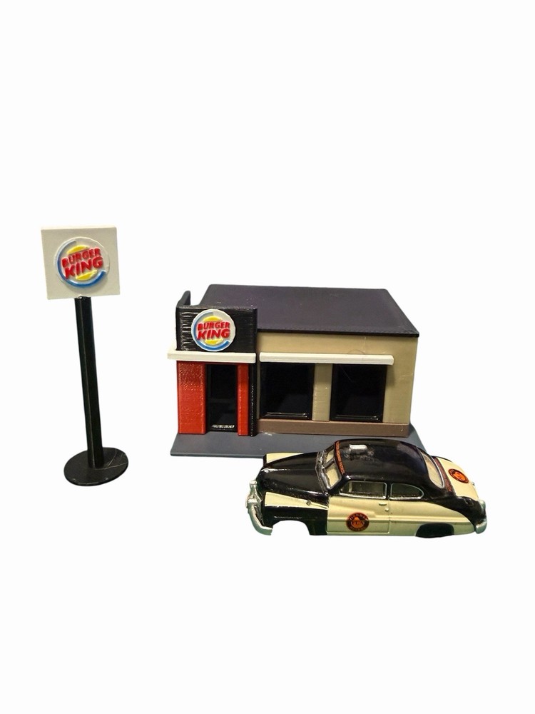 HO Scale “Burger King”