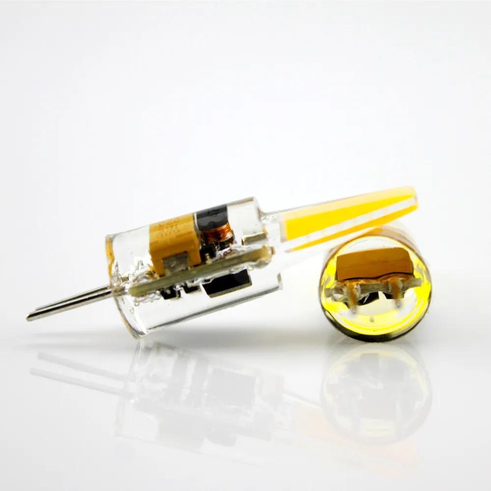 LED COB Light Bulb Dimmable G4 G9 6W 9W AC/DC 12V 220V Replace Mini Halogen Lamp