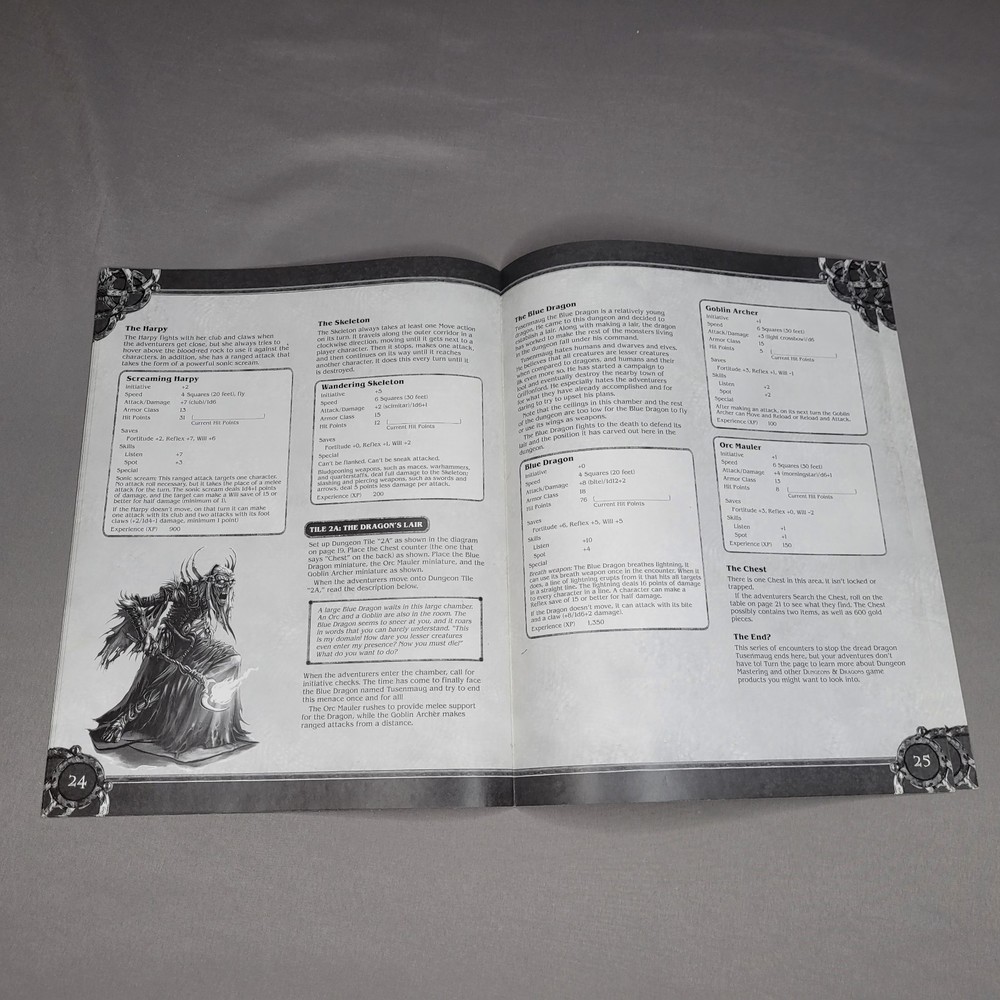 Dungeons And Dragons Basic Game Advanced Rulebook Rule Book Replacement 2006 D&D