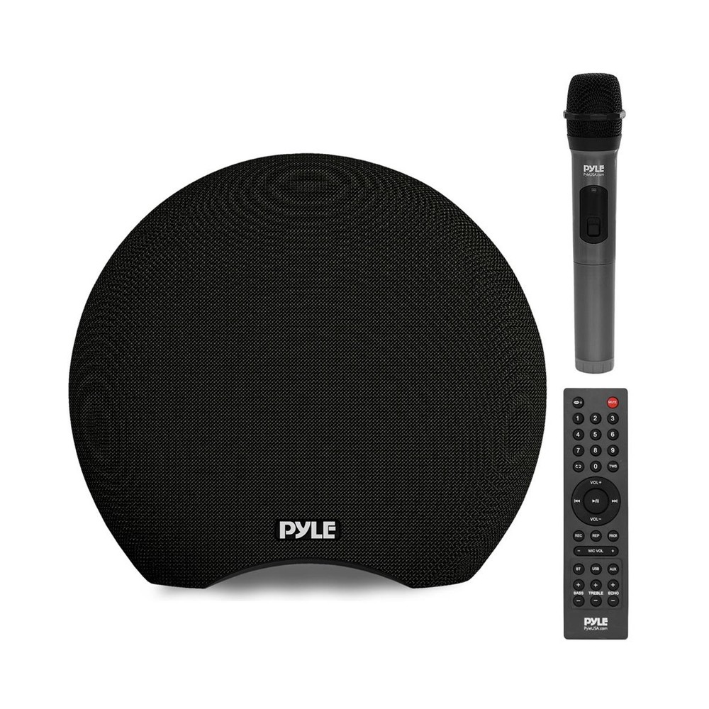 Pyle 3" 280W Portable Wireless Bluetooth Speaker w/Wireless Microphone + Remote