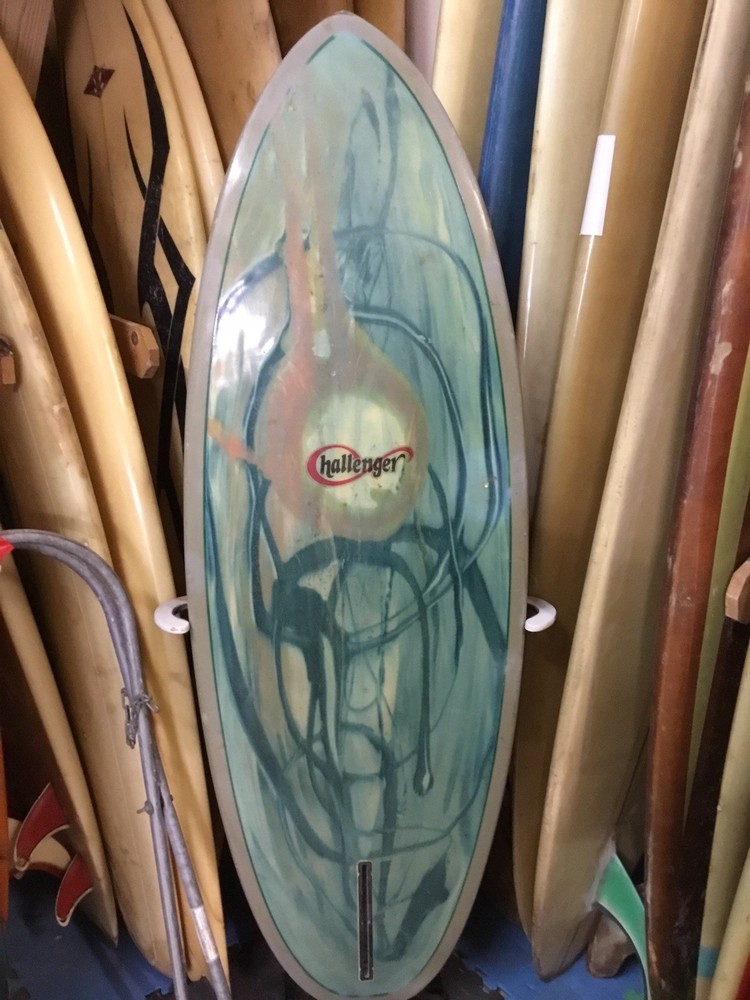 Used 70s 6’ Challenger Surfboard Surf Surfing