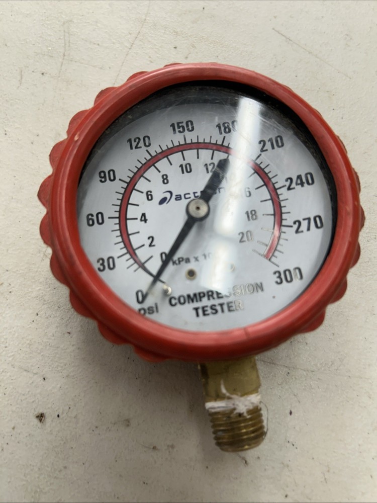 Actron Universal Compression Tester 0-300 PSI Made is USA