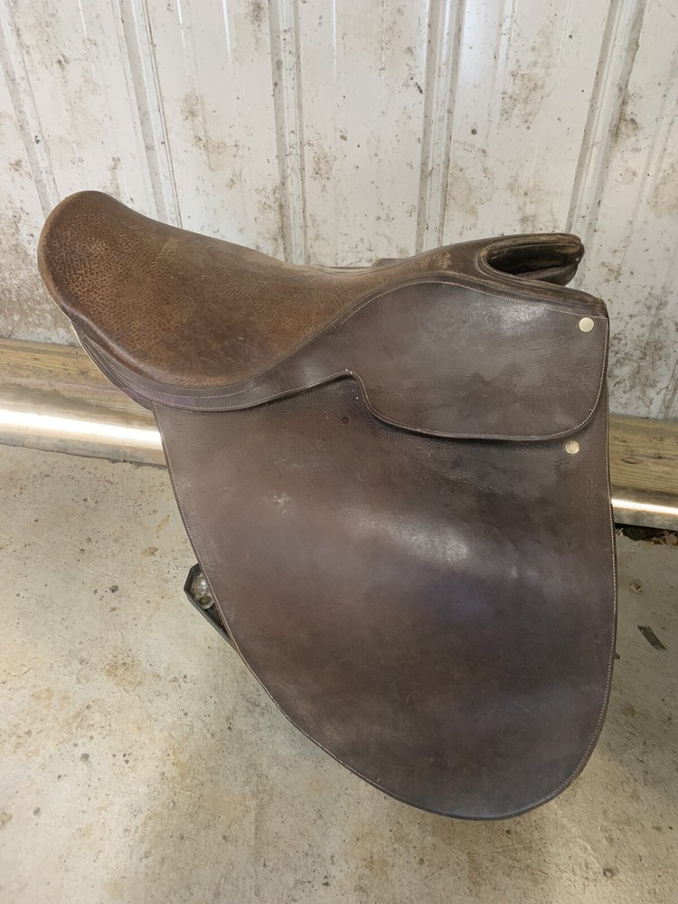 B T Crump english saddle
