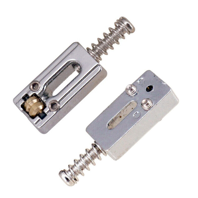 6 Pcs Roller Saddle Bridge String Saddles Bridge Locked String Saddle Stringed