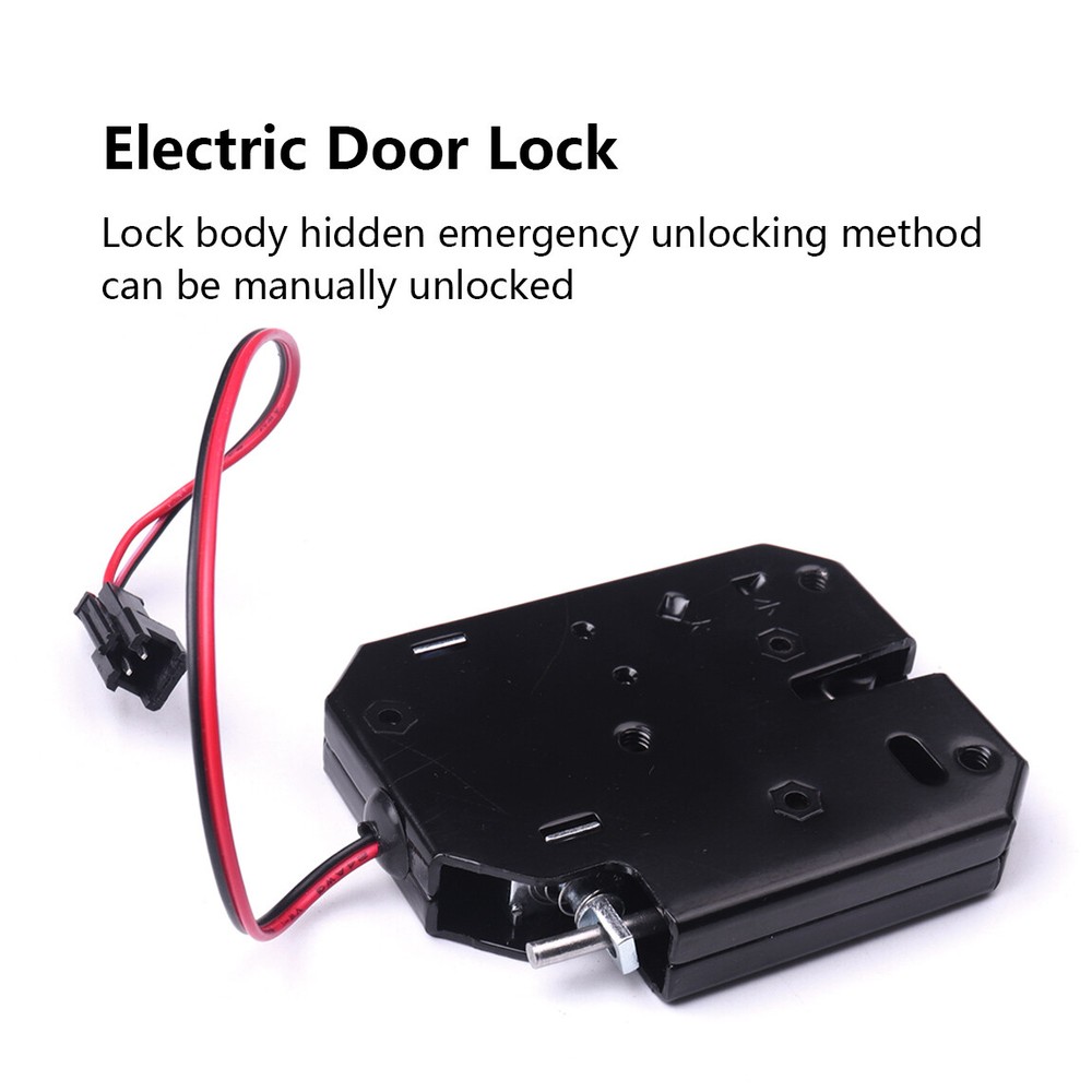12V Mini Electric Magnetic Lock Door Access Control System Bolt Replacement Part
