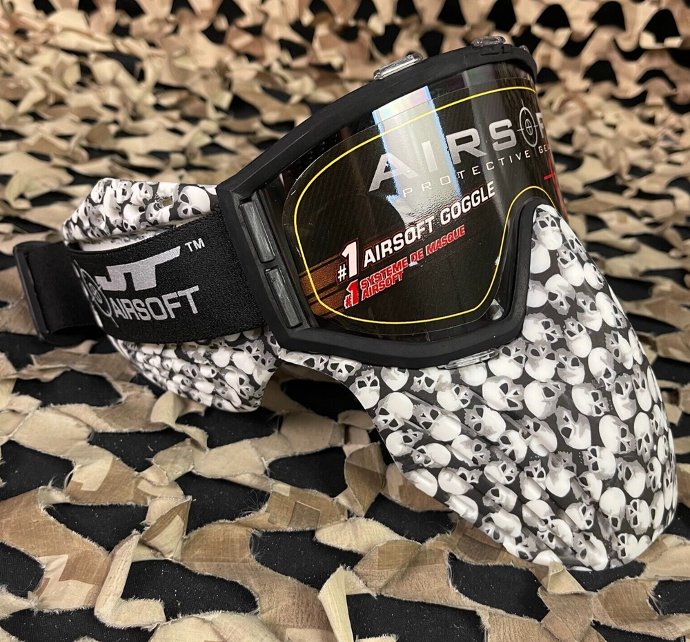 NEW JT Delta 2 Airsoft Goggle - Skulls