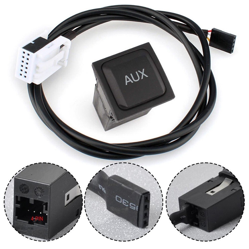 For Golf RCD510 RNS315 Switch Button Wiring Harness Enhanced Music Experience