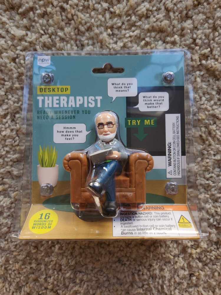 Desktop Therapist Electronic 16 Randomized Words of Wisdom NEW