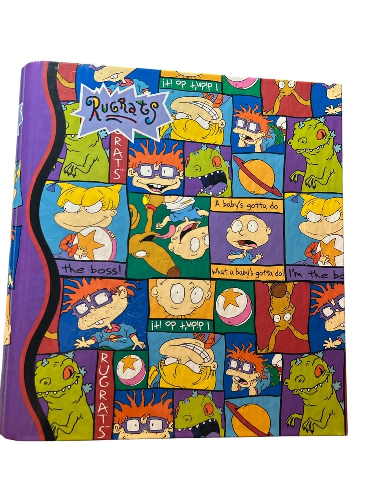 1997 Rugrats 3 Ring Binder