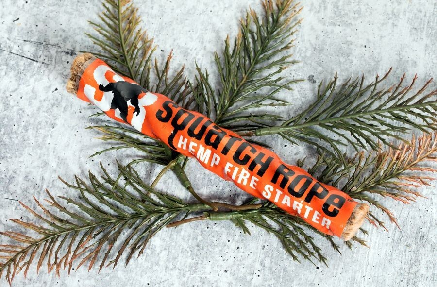 SQUATCH ROPE FIRESTARTER, 2 PACK