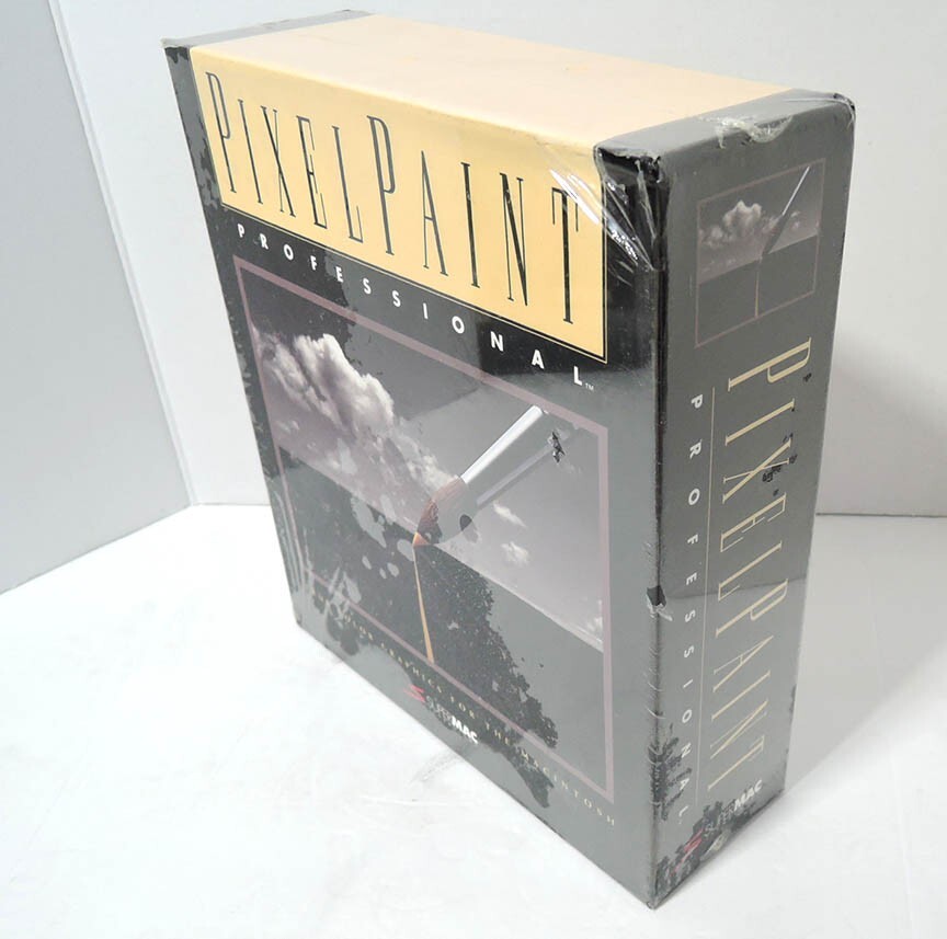 NEW SEALED SUPERMAC PIXEL PAINT PROFESSIONAL GRAPHICS SOFTWARE FOR MAC