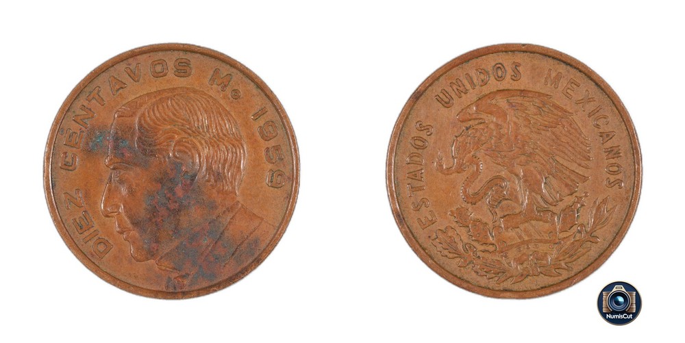 Mexico - 10 Centavos - 1959