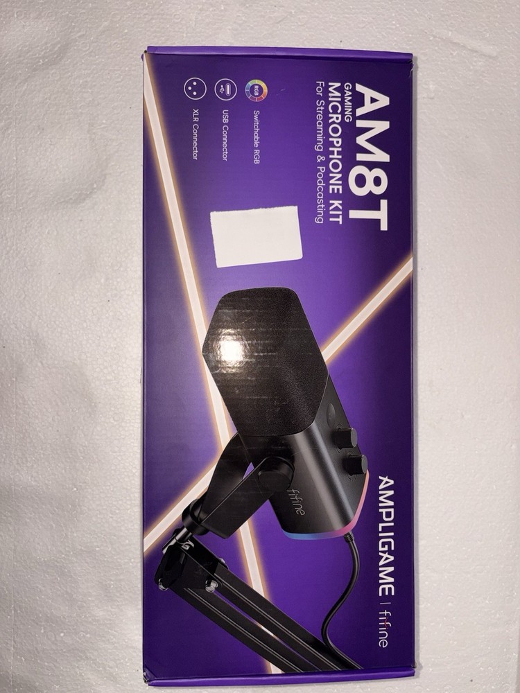 Am8t Gaming Microphone Lit