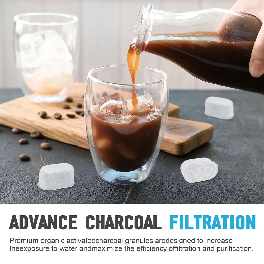 Activated Water Coffee Filter 12 Cup Fits For Mr.Coffee Maker Water Filter Ca...