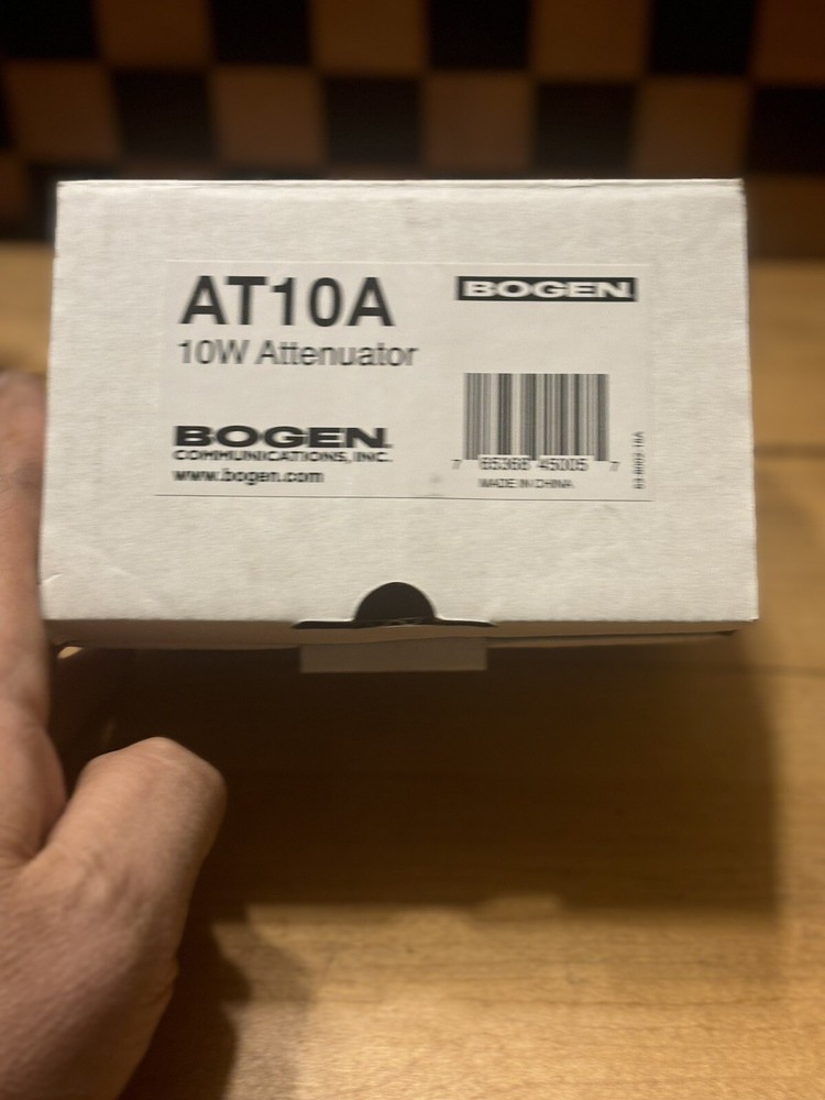 BOGEN COMMUNICATIONS AT-10A ATTENUATOR