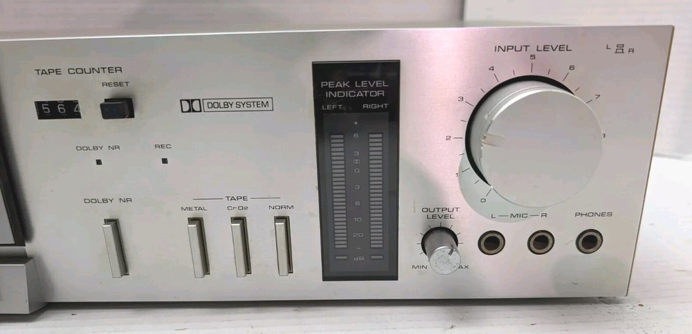 Rare NIKKO ND-500ii Vintage Cassette Deck (1981-84) *Fully Functional*