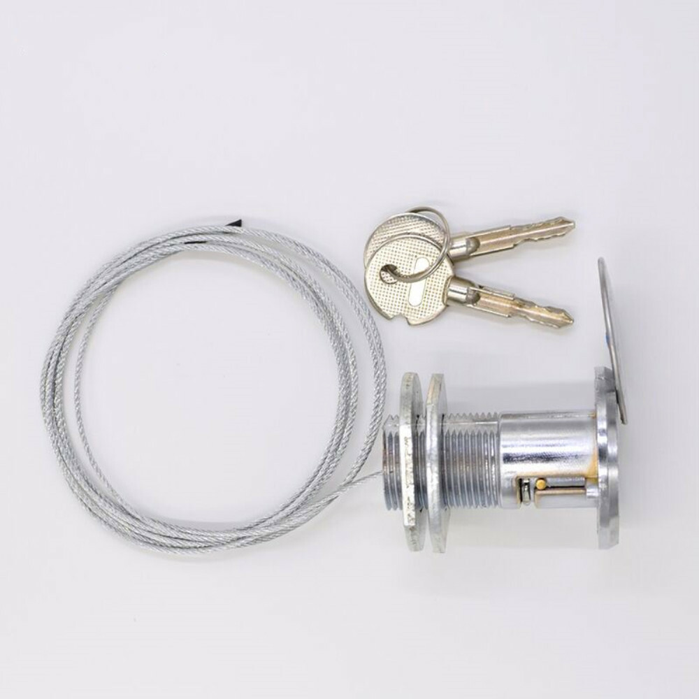 Secure Universal Garage Door Opener Emergency Disconnect Release Key Lock Cable