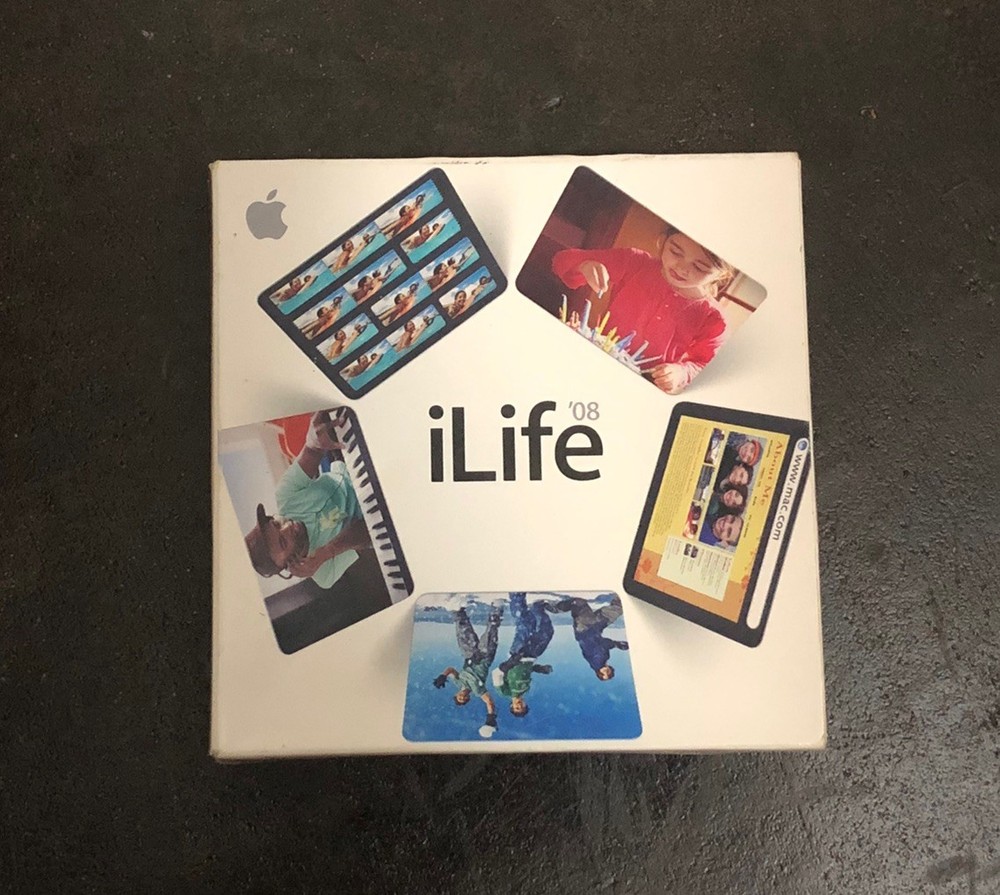 OPEN BOX APPLE iLife 2008 FOR MAC MB016Z/A PROGRAM CD